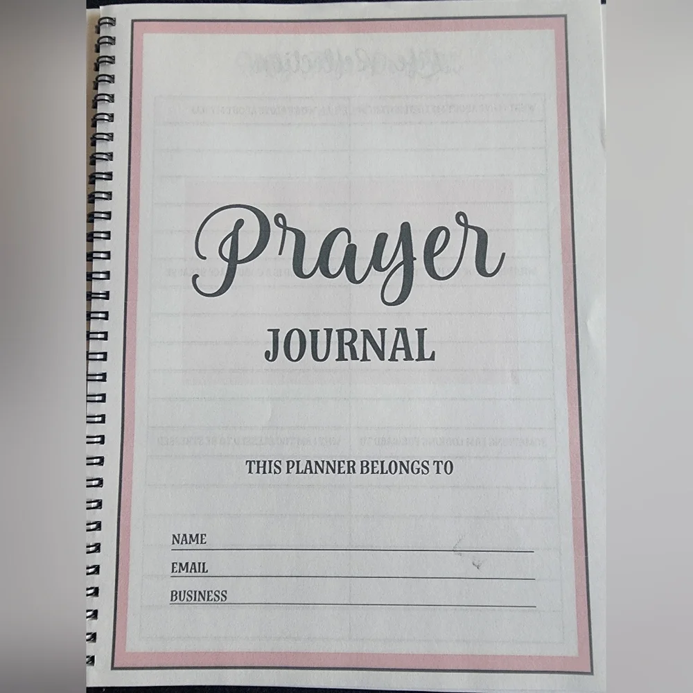 🔥CUSTOM PRAYER JOURNAL🔥